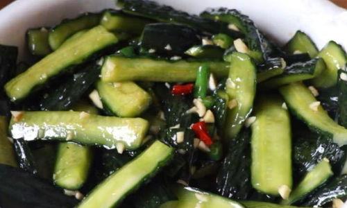 脆瓜能凉拌吃吗视频教学