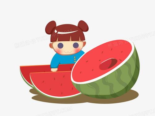 关于吃瓜视频素材图片